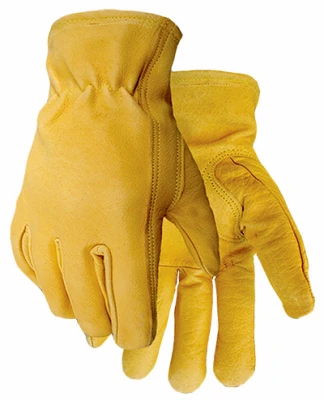 Durable Large Buffalo Leather Work Gloves For Men