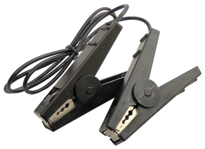 Electric Fence Jumper Leads, 30-inch For Smooth Steel Wire, Polywire, Electric Rope & Tape