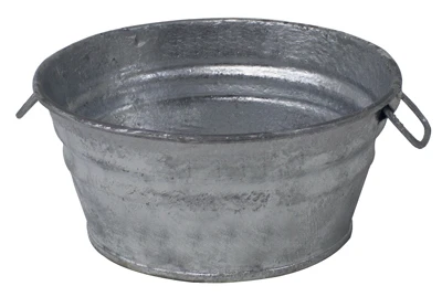 Durable 1 Quart Flat Steel Tub – Rust-resistant & Versatile