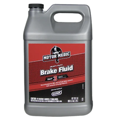 Premium Heavy-duty Brake Fluid - 1 Gallon High-performance Automotive Grade