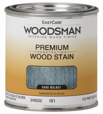 Woodsman Dark Walnut Interior Oil-based Wood Stain 0.5 Pint