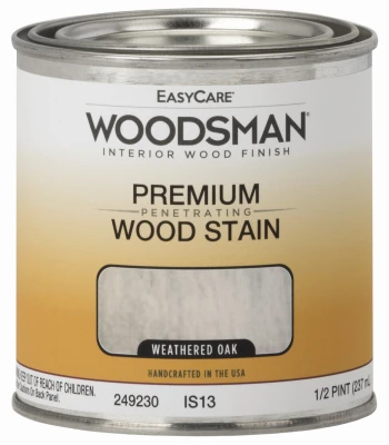 Woodsman Weathered Oak Interior Oil-based Wood Stain 0.5 Pint