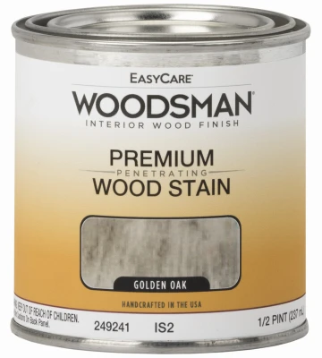 Woodsman Golden Oak Oil-based Interior Wood Stain 0.5 Pint
