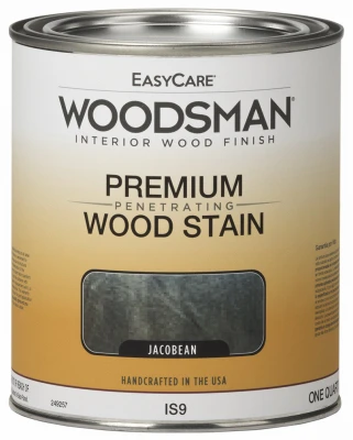 Woodsman Oil Base Interior Stain, Jacobean, Quart Size