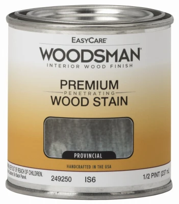 Woodsman Oil Base Interior Stain, Provincial, 1/2 Pint - Model Is6-hp