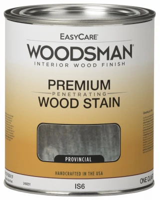 Woodsman Oil Base Interior Stain, Provincial Color, Quart Size