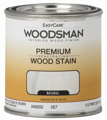 Woodsman Oil Base Interior Stain, Natural Finish, 1/2 Pint - Model Is7-hp