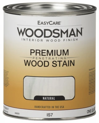 Woodsman Oil Base Interior Stain, Natural Finish, Quart Size