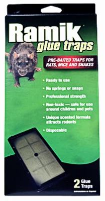 2-pack Premium Rat Glue Traps For Effective Rodent Control