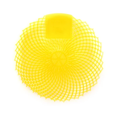 Urinal Screen, Yellow Citrus Grove Scent, 7 X 7-inch
