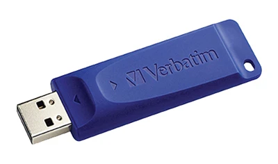 16gb Blue Retractable Usb Flash Drive For Reliable Data Storage