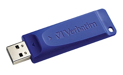 32gb Blue Retractable Usb Flash Drive - Reliable Portable Storage