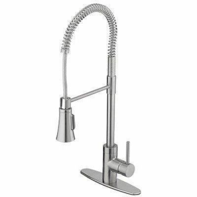 Stainless Steel Pull-down Industrial Kitchen Faucet