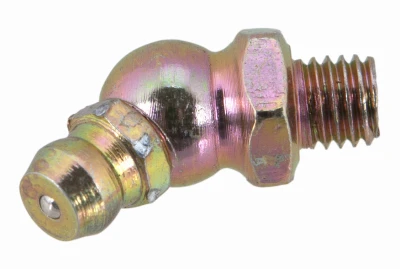 10-pack 1/4 In. X 28 Threaded 45° Grease Gun Connectors