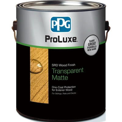 Proluxe Srd Wood Finish, Transparent Matte, Cedar, 1-gallon