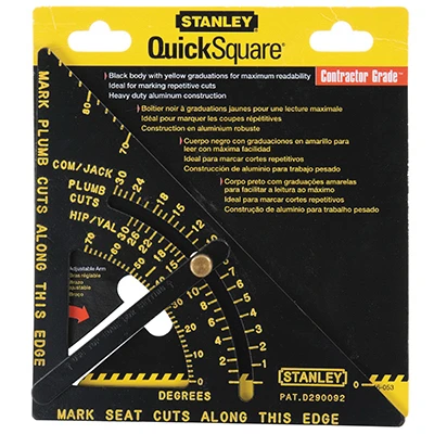 Precision Adjustable Quick Square Tool For Accurate Layouts
