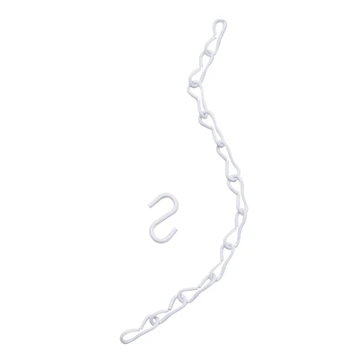 White 18-inch Hanging Plant Chains – 3 Pack