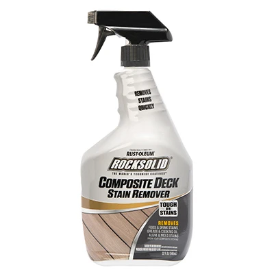 Rocksolid 32 Oz Composite Deck Stain Remover – Powerful & Eco-friendly