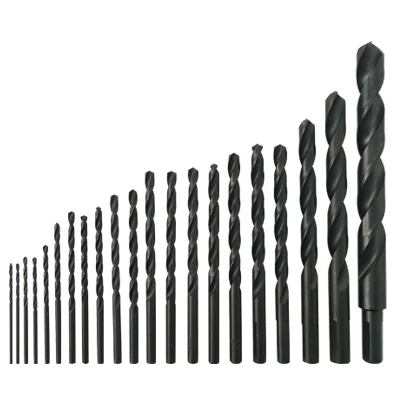 21-piece Black Oxide Drill Bit Set, Model 259516