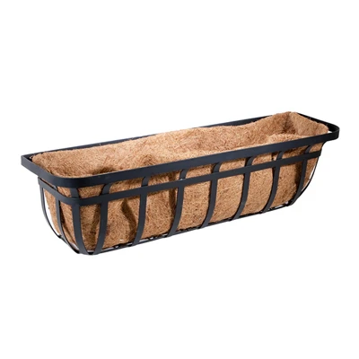 30-inch Elegant Flat Iron Design Window Planter Trough
