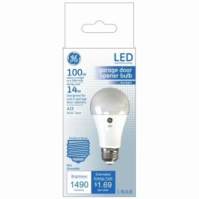 A19 Frosted Daylight Led Bulb – 1600 Lumens, 14w Energy Saving