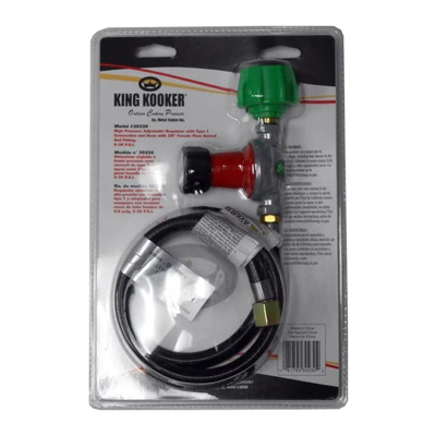 Regulator With Hose, 30 Psi, 3/8-in. Female Flare X 30-in.
