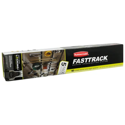5-pc. Fast Track Garage Storage System