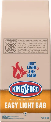 Easy Light Charcoal Briquettes - 4 Lb Bag