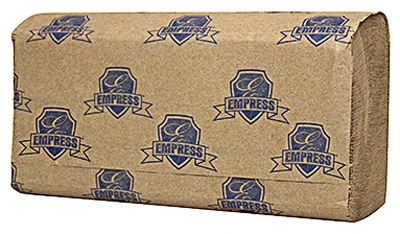 Natural Singlefold Paper Towels – 250 Sheets, 16 Packs