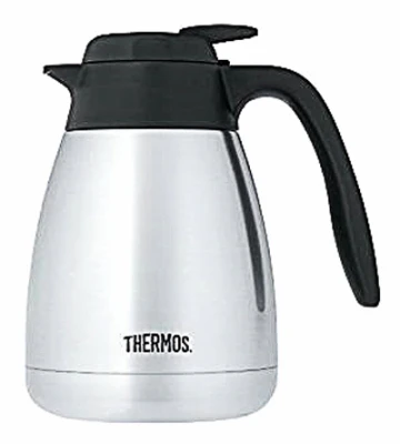 34 Oz Insulated Stainless Steel Carafe – Durable Thermal Beverage Server