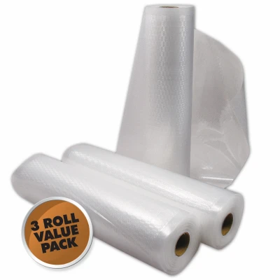 Premium Vacuum Sealer Bags 11x18 Inches, 3-pack