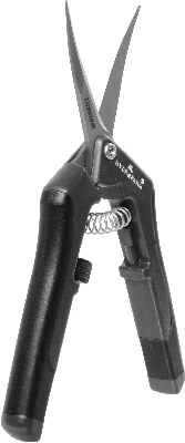 Titanium-coated Curved Pruning Shears For Precision Gardening