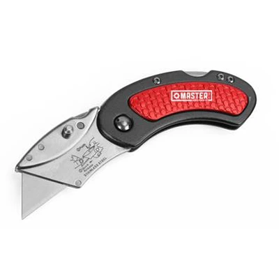 Mini Aluminum Folding Knife Set – 12-piece Quick Change Utility Knives