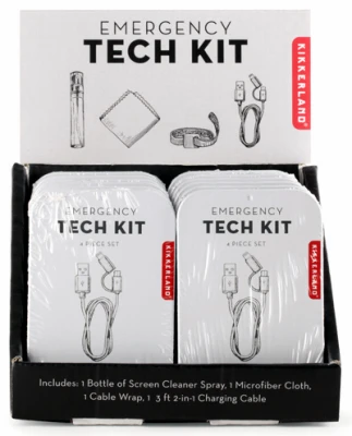 Compact Emergency Tech Cleaning & Organization Kit