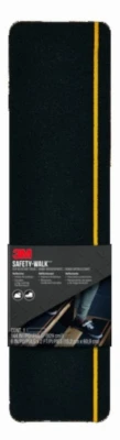 Safety-walk Black Reflective Slip-resistant Tread Tape 6x24"