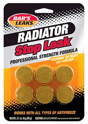 Radiator Stop Leak Powder Tablets, 5 Count