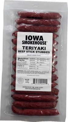Teriyaki Beef Stick Stubbies 8 Oz