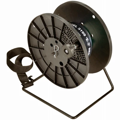 Large Winder And Spool, Fence Hooks, Holds Multiple Types Of Rope