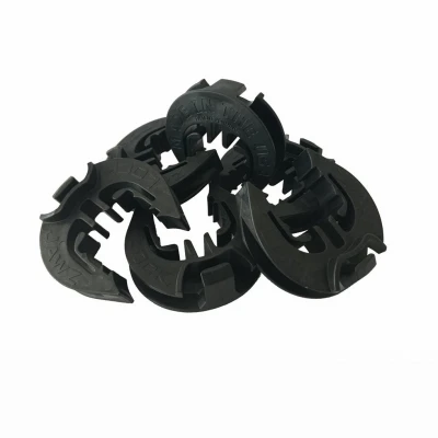 Lock Jawz Electric Fence Insulator For Standard T-posts – Black, Multi-position
