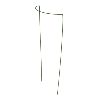 12-inch Green Half-round Steel Plant Support Trellis
