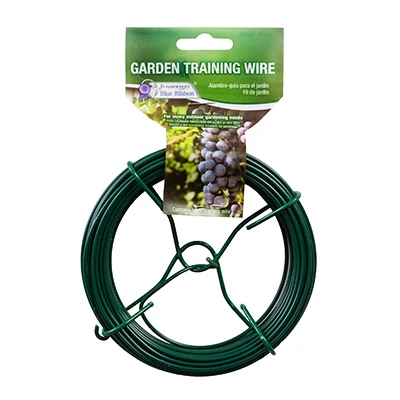 Durable 50ft Plastic-coated Garden Training Wire