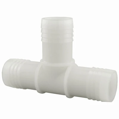 Durable Nylon Insert Tee Pipe Fitting, 1-1/4 Inch For Cold Water