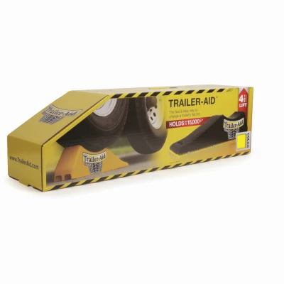 Trailer Aid Tire Changer For Tandem Trailers – No Unloading Required
