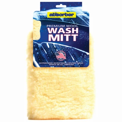 Premium Absorbent Car Wash Mitt For Gentle Vehicle Care