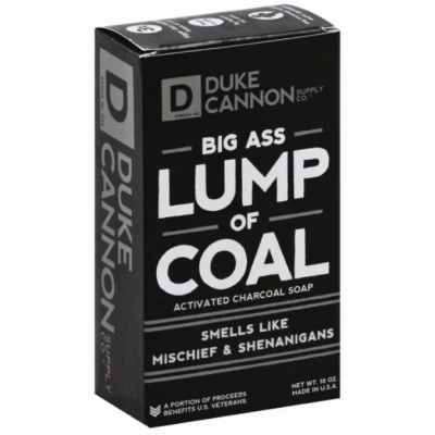 Holiday Lump Of Coal Shower Soap — Bergamot Black Pepper, 10 Oz