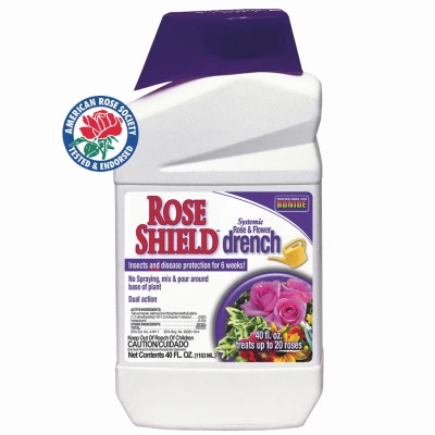 Rose Shield 40 Oz Systemic Drench For Insect & Disease Control