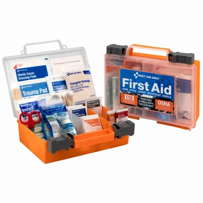 Comprehensive 118-piece First Aid Kit For Groups Up To 25