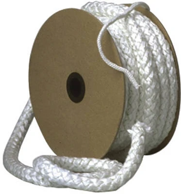 1-inch Fiberglass Stove Gasket Rope - 25 Feet