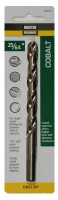 25/64" X 5-1/8" Cobalt Enhanced High-speed Steel Drill Bit