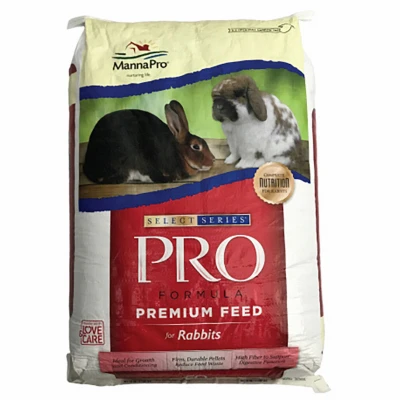 Select Rabbit Food, 50 Pounds Bag, Premium Nutrition For Rabbits
